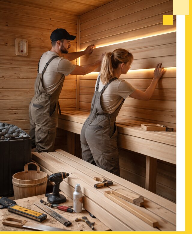 Дизайн саун и бань под ключ с индивидуальным проектом в Сыктывкаре