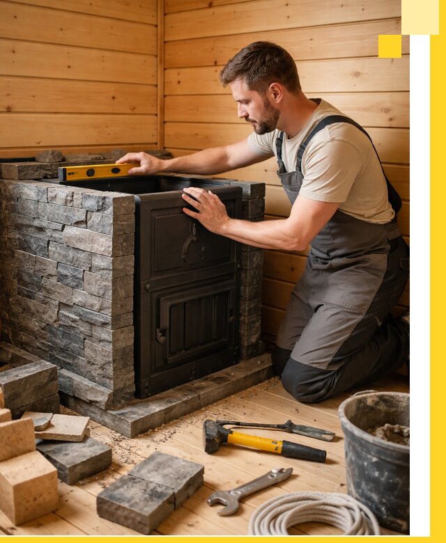 Производство и установка печей для саун под ключ в Сыктывкаре