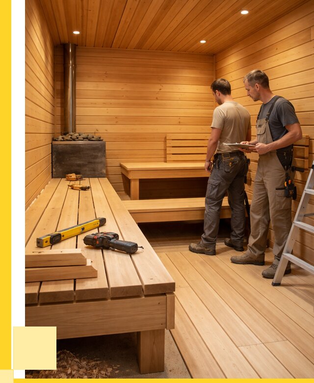 Отделка бань и саун в Сыктывкаре по цене от 4640 р. | ЭриданСкт