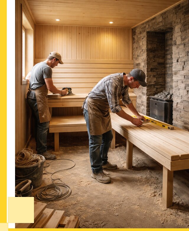 Отделка бани в Сыктывкаре: внутренняя отделка от 3093 р. | ЭриданСкт