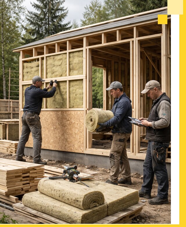 Проектирование и строительство каркасных бань в Сыктывкаре под ключ