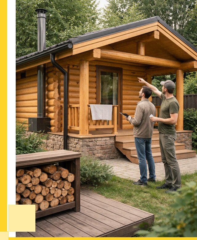 Бани для дачи под ключ в Сыктывкаре от 257775 р. | ЭриданСкт