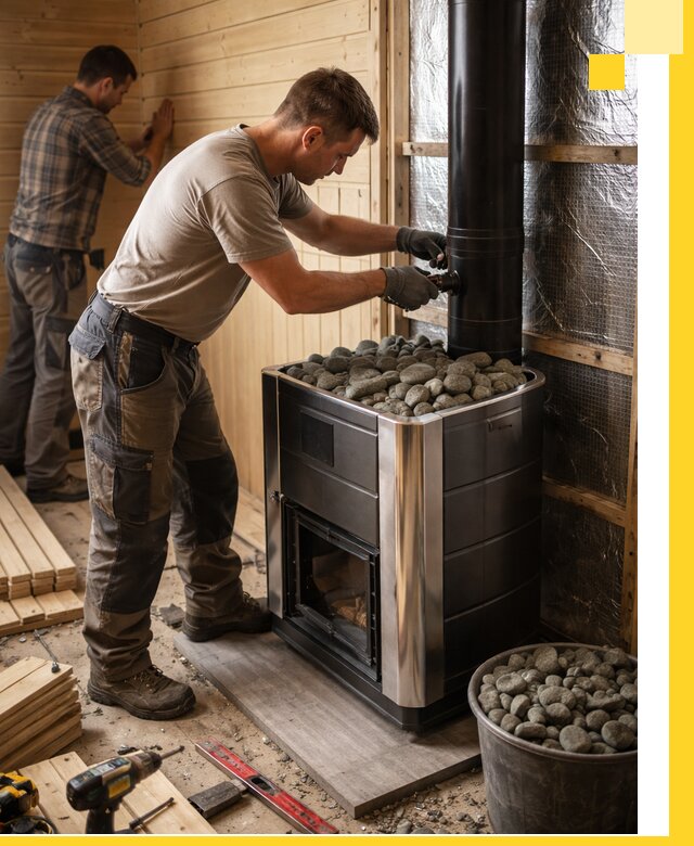 Проектирование и строительство парилок для бани в Сыктывкаре под ключ