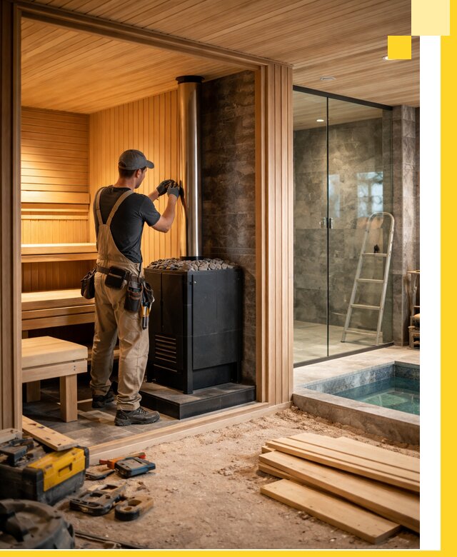 Полное строительство банных комплексов под ключ в Сыктывкаре