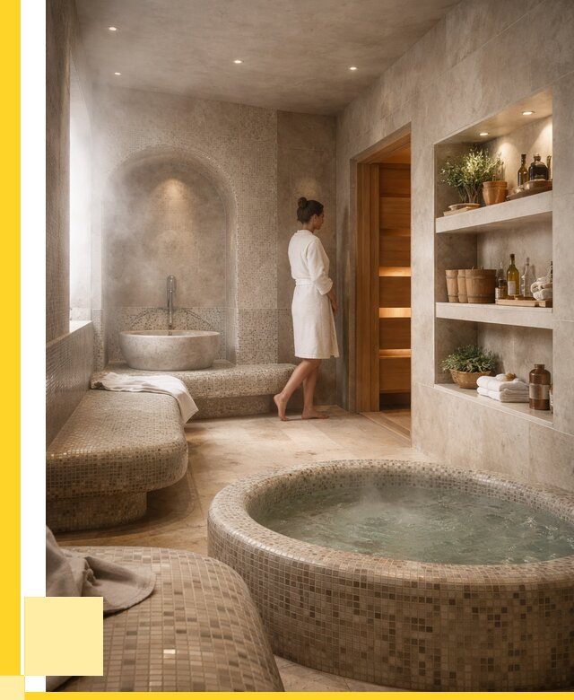 Строительство бани с хамамом в Сыктывкаре от 773325 р. | ЭриданСкт