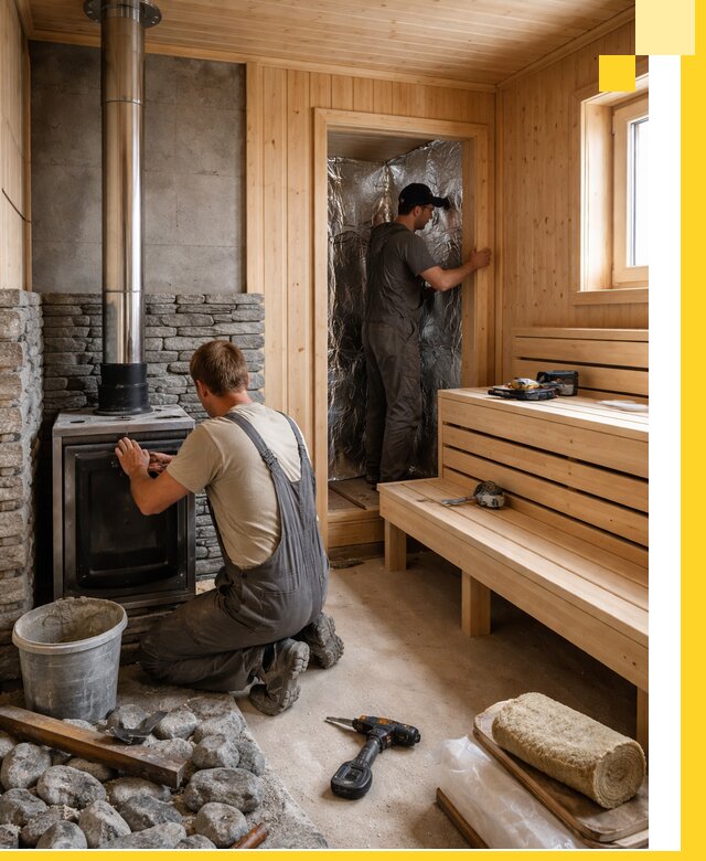 Строительство и изготовление бань под ключ в Сыктывкаре