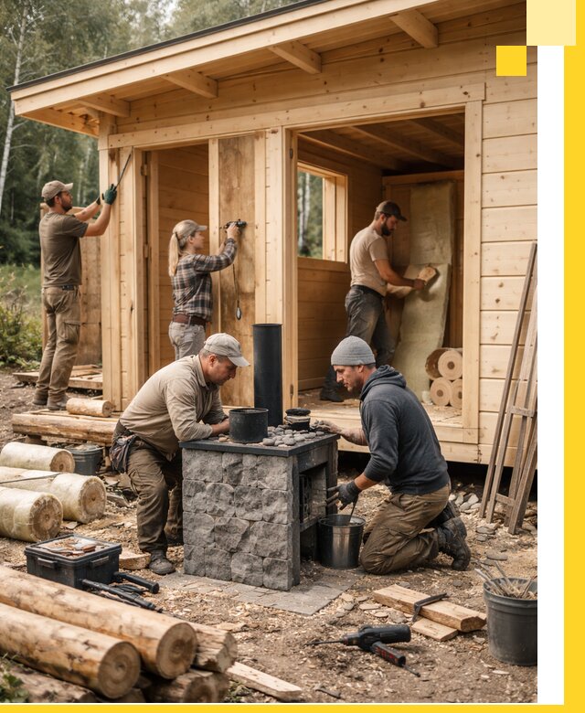 Купить баню под ключ в Сыктывкаре строительство монтаж отделка