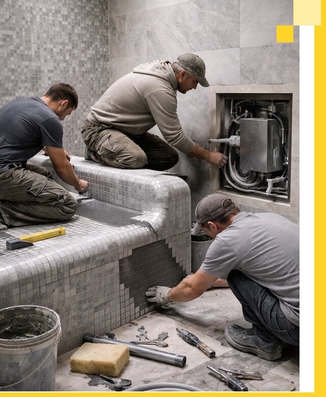 Проекты хамамов под ключ в Сыктывкаре и дизайн и строительство