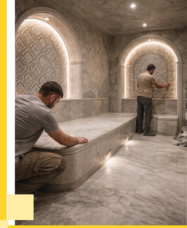 Турецкие бани под ключ в Сыктывкаре от 257775 р. | ЭриданСкт