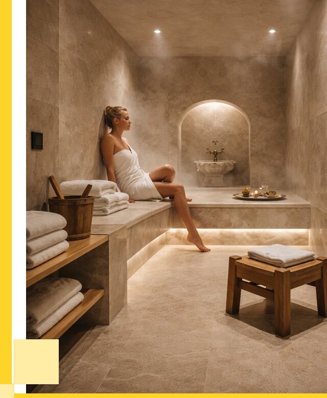 Хамам в квартире под ключ в Сыктывкаре от 309330 р. | ЭриданСкт