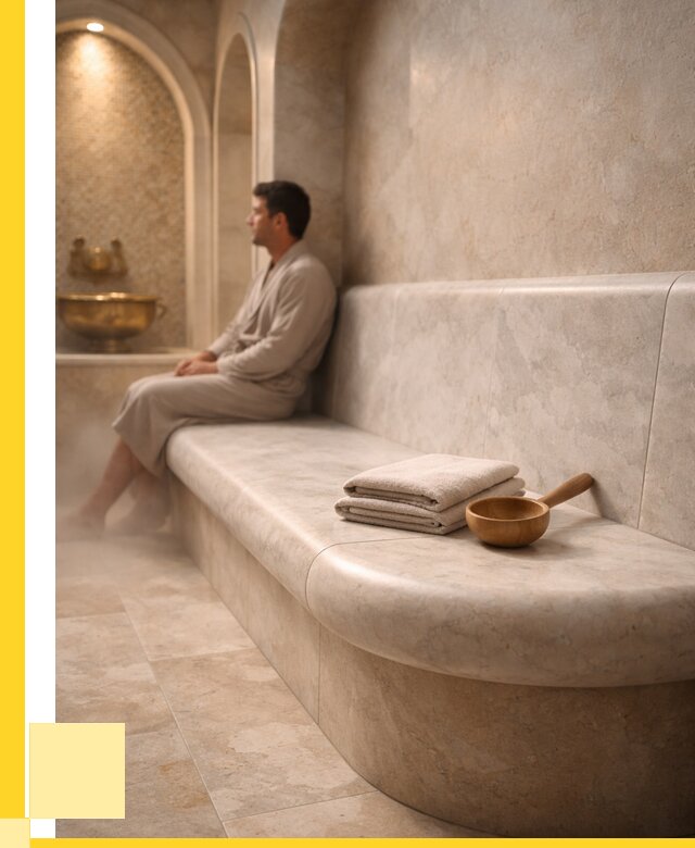 Сиденья для хамама в Сыктывкаре под ключ от 12373 р. | ЭриданСкт