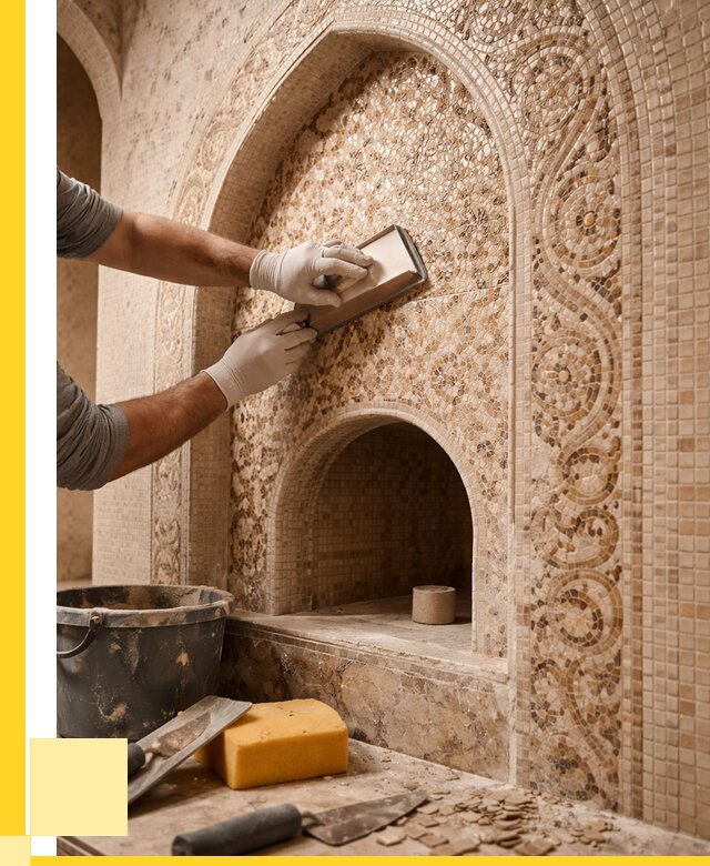 Мозаика для хамама в Сыктывкаре под ключ от 5156 р. | ЭриданСкт